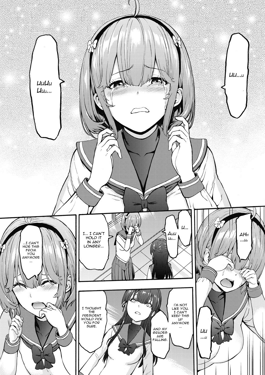 Hentai Manga Comic-Student Council President The Dark Side Ch. 1-Read-14